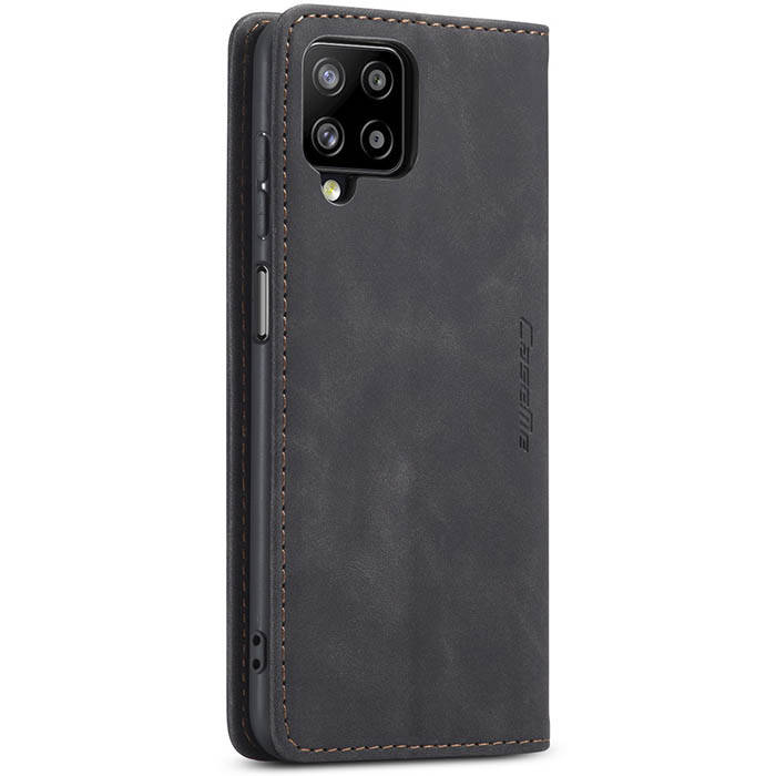 CaseMe Samsung Galaxy A12 5G Wallet Kickstand Magnetic Flip Leather Case