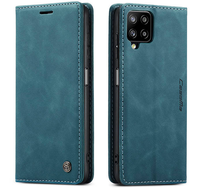 CaseMe Samsung Galaxy A12 5G Wallet Kickstand Magnetic Flip Leather Case