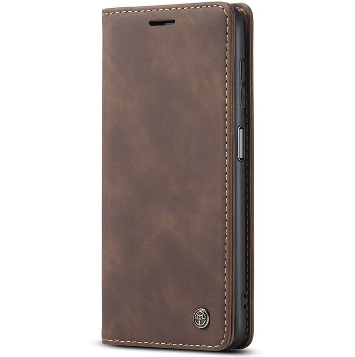 CaseMe Samsung Galaxy A12 5G Wallet Kickstand Magnetic Flip Leather Case