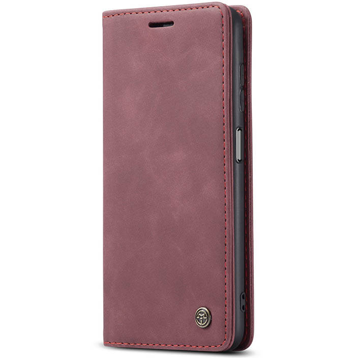 CaseMe Samsung Galaxy A12 5G Wallet Kickstand Magnetic Flip Leather Case