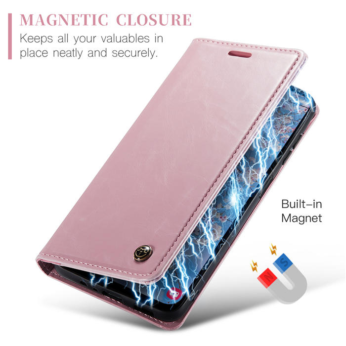 CaseMe Samsung Galaxy A14 5G Wallet Kickstand Magnetic Flip Case