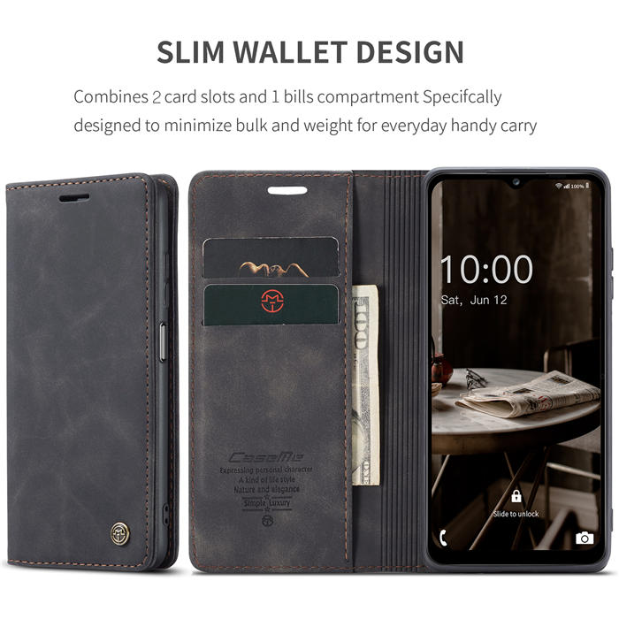 CaseMe Samsung Galaxy A14 5G Wallet Kickstand Magnetic Case