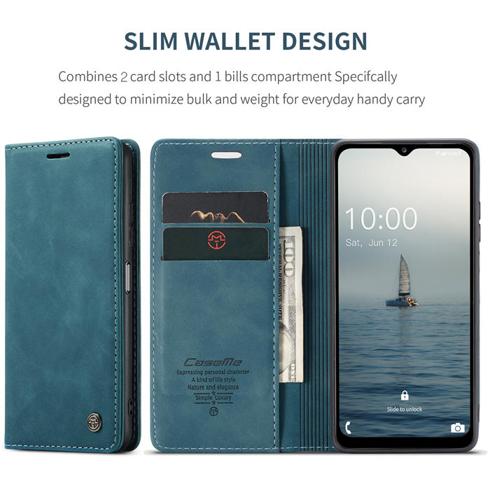 CaseMe Samsung Galaxy A14 5G Wallet Kickstand Magnetic Case
