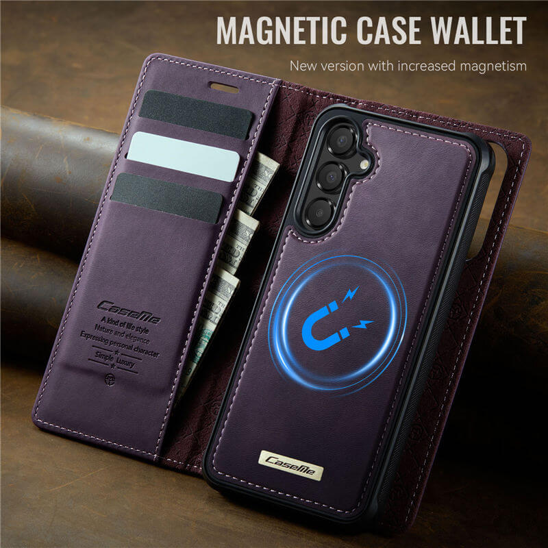 CaseMe Samsung Galaxy A15 2-in-1 Magnetic Wallet Case