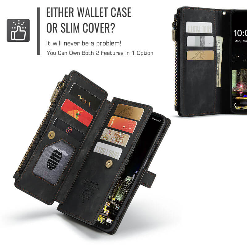 CaseMe Samsung Galaxy A16 5G Wallet RFID Blocking Crossbody Phone Case