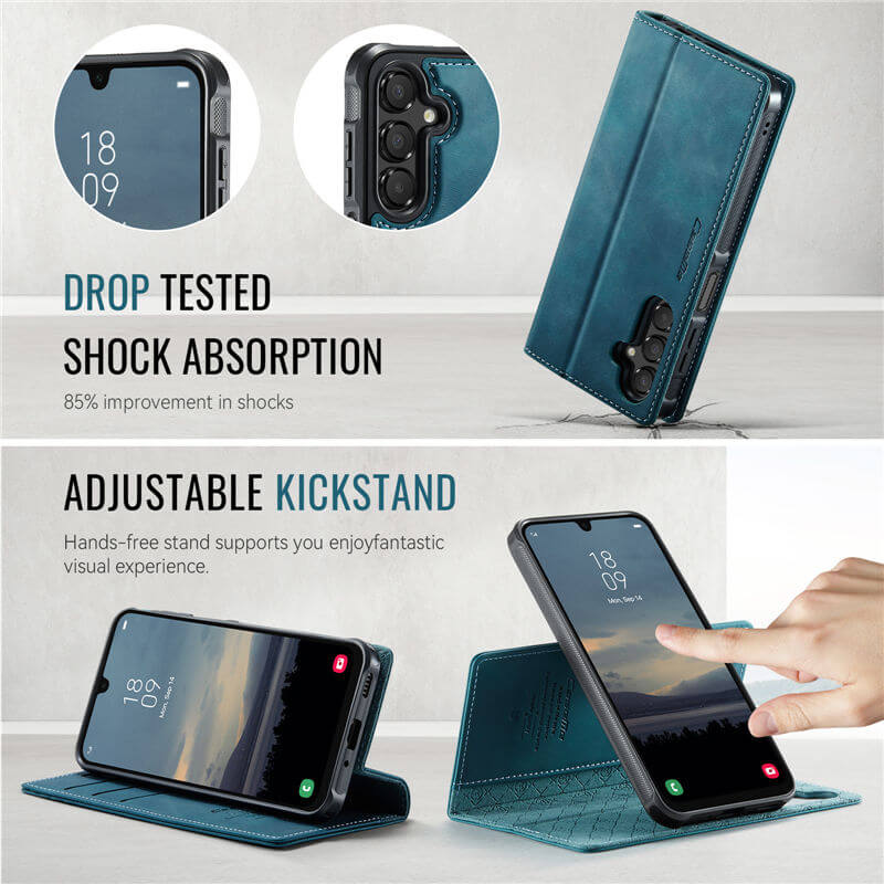 CaseMe Samsung Galaxy A16 5G 2-in-1 Magnetic Wallet Case