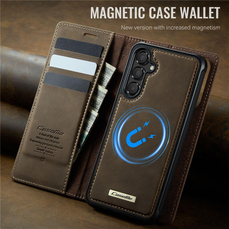 CaseMe Samsung Galaxy A16 5G 2-in-1 Magnetic Wallet Case