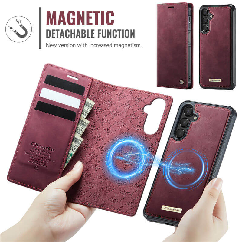CaseMe Samsung Galaxy A16 5G 2-in-1 Magnetic Wallet Case