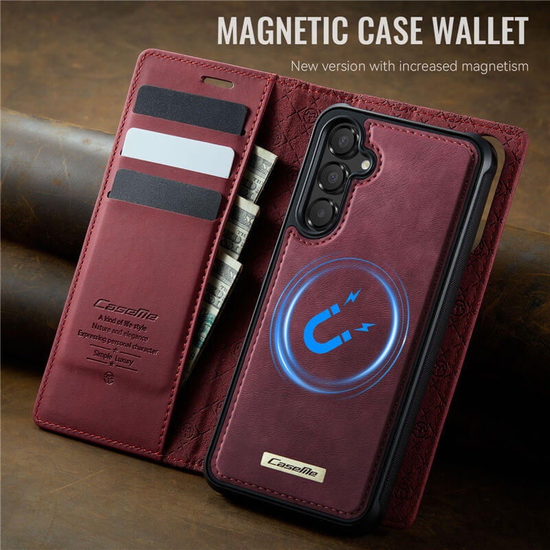 CaseMe Samsung Galaxy A16 5G 2-in-1 Magnetic Wallet Case