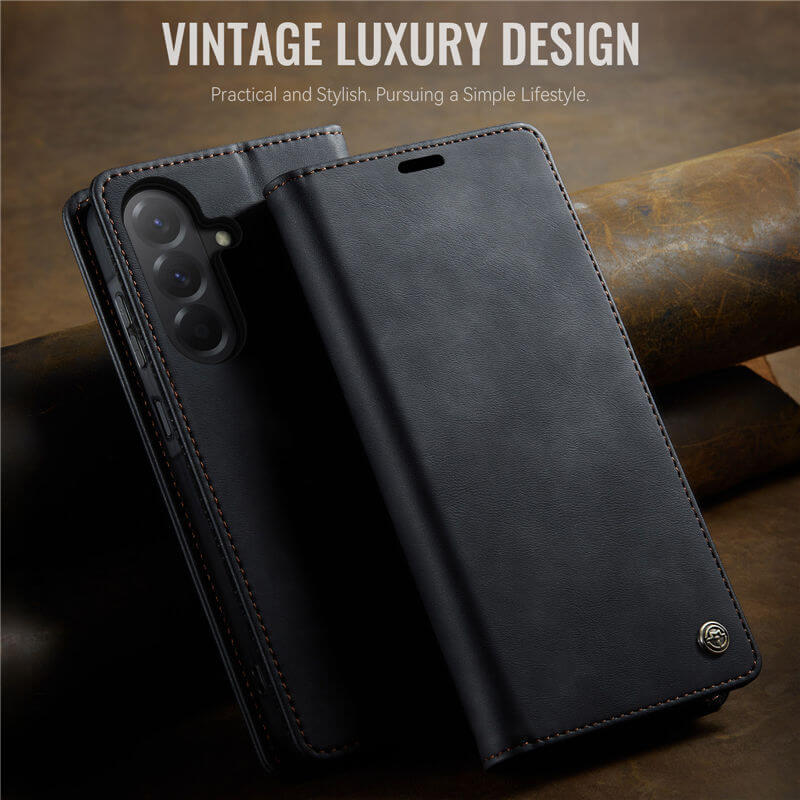 CaseMe Samsung Galaxy A17 Magnetic Wallet Case with RFID Blocking