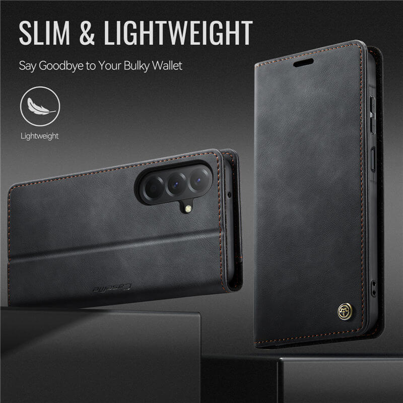 CaseMe Samsung Galaxy A17 Magnetic Wallet Case with RFID Blocking