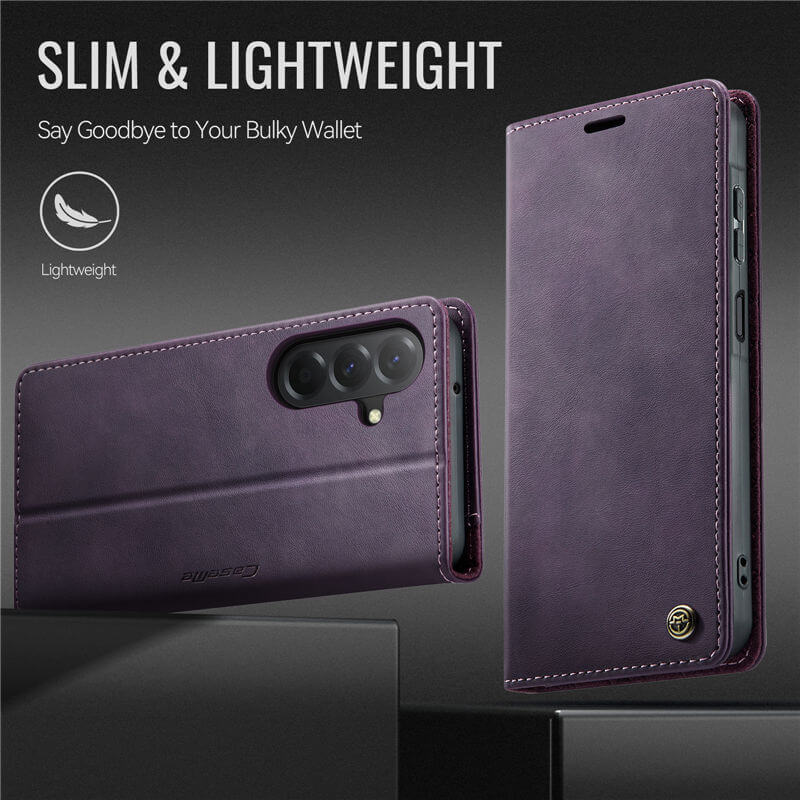 CaseMe Samsung Galaxy A17 Magnetic Wallet Case with RFID Blocking