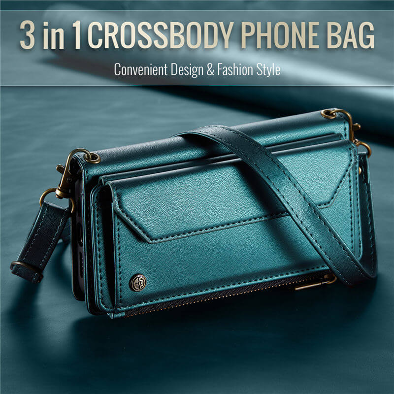 CaseMe Samsung Galaxy A17 Wallet RFID Blocking Crossbody Phone Case