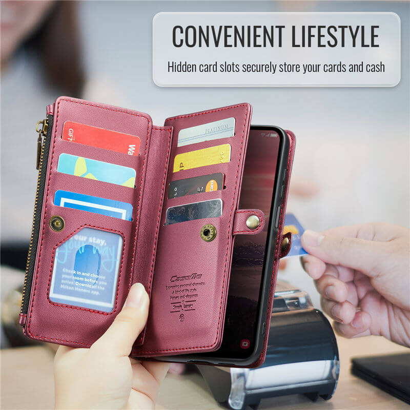 CaseMe Samsung Galaxy A17 Wallet RFID Blocking Crossbody Phone Case
