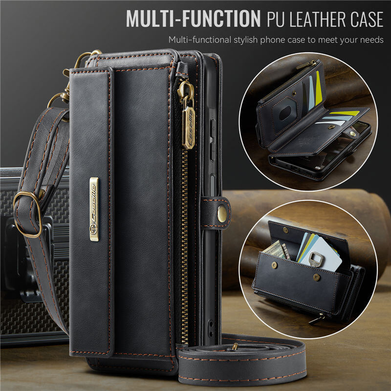 CaseMe Samsung Galaxy A17 Crossbody Wallet Case