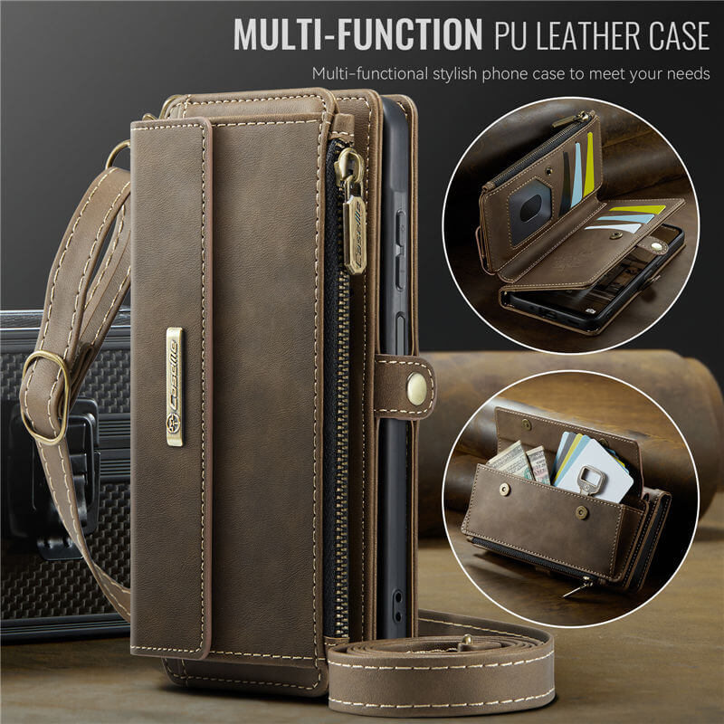 CaseMe Samsung Galaxy A17 Crossbody Wallet Case