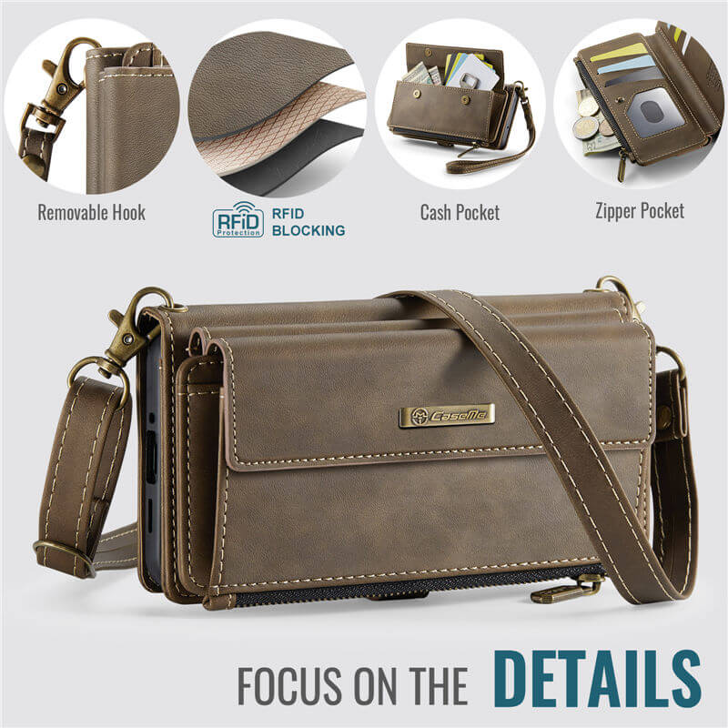 CaseMe Samsung Galaxy A17 Crossbody Wallet Case