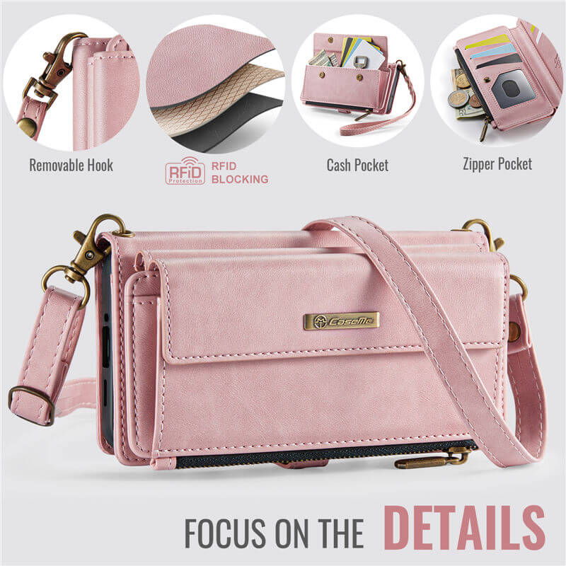 CaseMe Samsung Galaxy A17 Crossbody Wallet Case