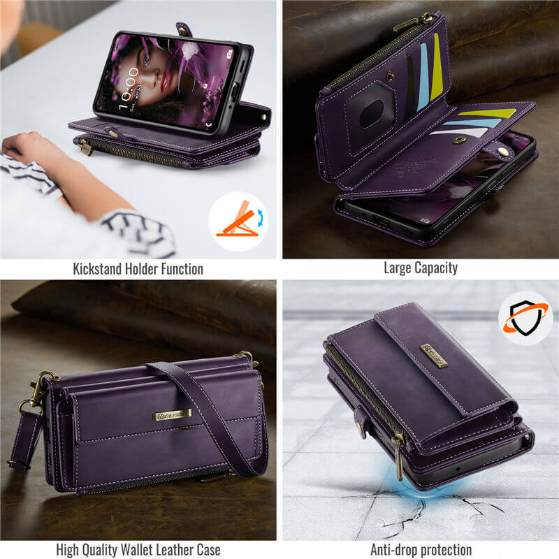 CaseMe Samsung Galaxy A17 Crossbody Wallet Case