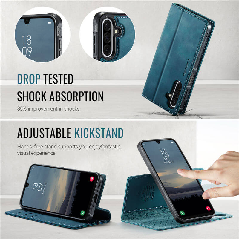 CaseMe Samsung Galaxy A17 2-in-1 Magnetic Wallet Case