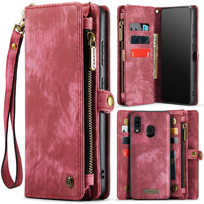 CaseMe Samsung Galaxy A30 Wallet Case with Wrist Strap