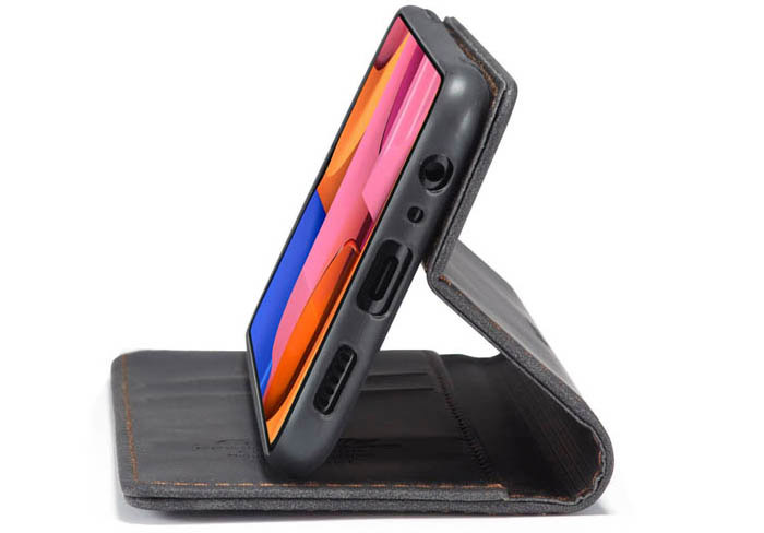 CaseMe Samsung Galaxy A20S Wallet Kickstand Magnetic Flip Leather Case