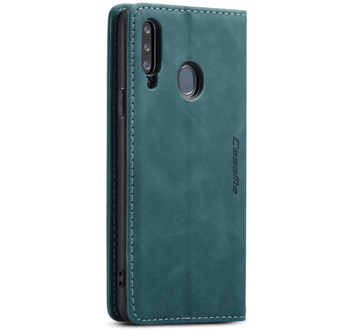 CaseMe Samsung Galaxy A20S Wallet Kickstand Magnetic Flip Leather Case