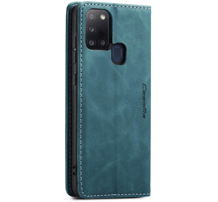 CaseMe Samsung Galaxy A21S Wallet Kickstand Magnetic Flip Leather Case