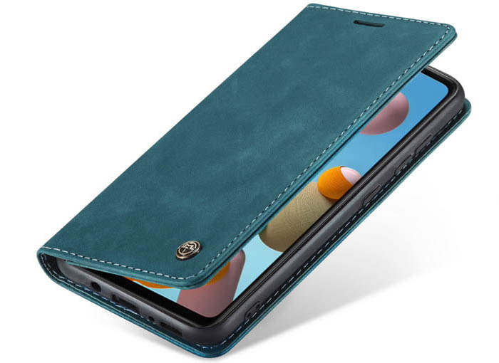 CaseMe Samsung Galaxy A21S Wallet Kickstand Magnetic Flip Leather Case