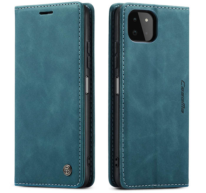 CaseMe Samsung Galaxy A22 5G Wallet Kickstand Magnetic Flip Leather Case