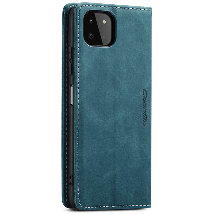 CaseMe Samsung Galaxy A22 5G Wallet Kickstand Magnetic Flip Leather Case