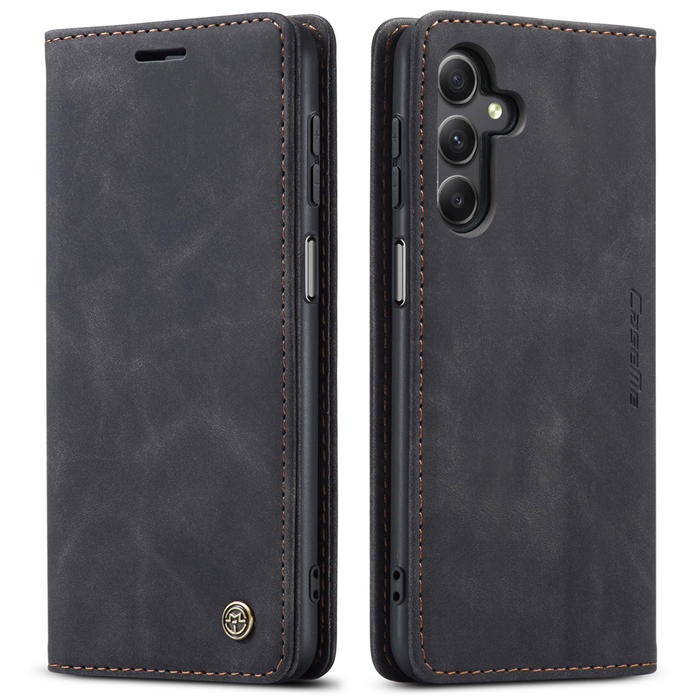 CaseMe Samsung Galaxy A24 4G Wallet Suede Leather Case