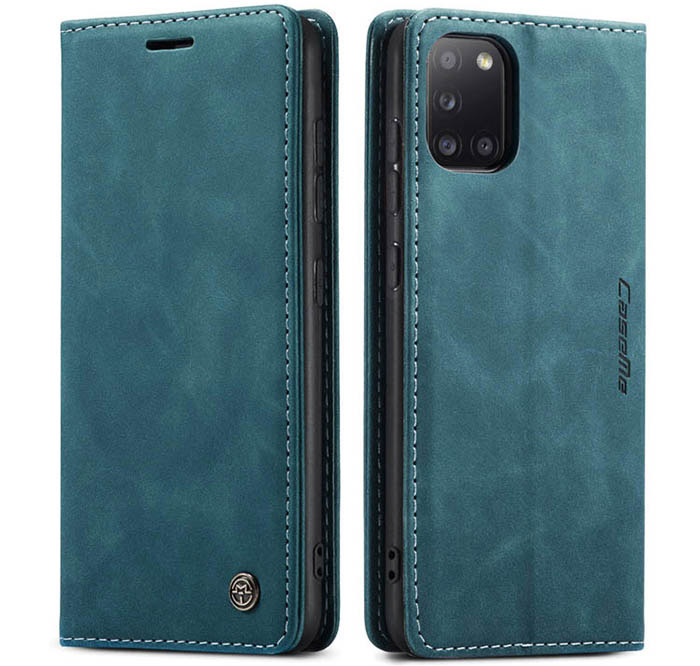 CaseMe Samsung Galaxy A31 Wallet Kickstand Magnetic Flip Leather Case