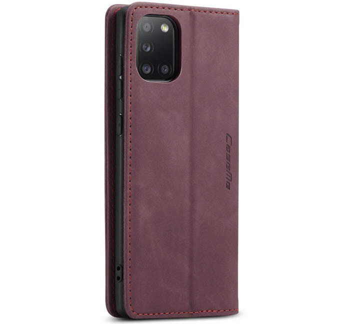 CaseMe Samsung Galaxy A31 Wallet Kickstand Magnetic Flip Leather Case