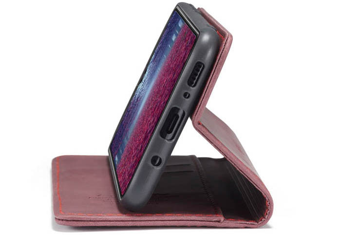 CaseMe Samsung Galaxy A31 Wallet Kickstand Magnetic Flip Leather Case