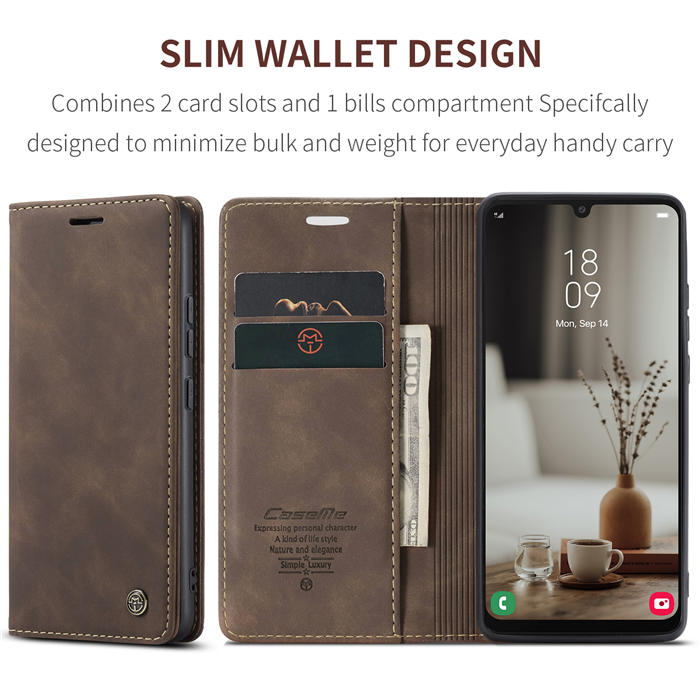 CaseMe Samsung Galaxy A34 5G Wallet Kickstand Magnetic Case