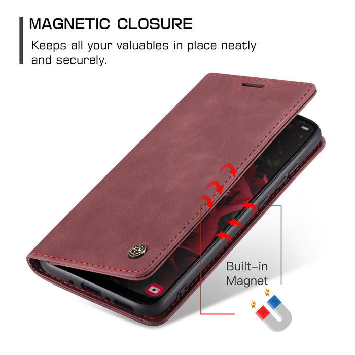 CaseMe Samsung Galaxy A34 5G Wallet Kickstand Magnetic Case