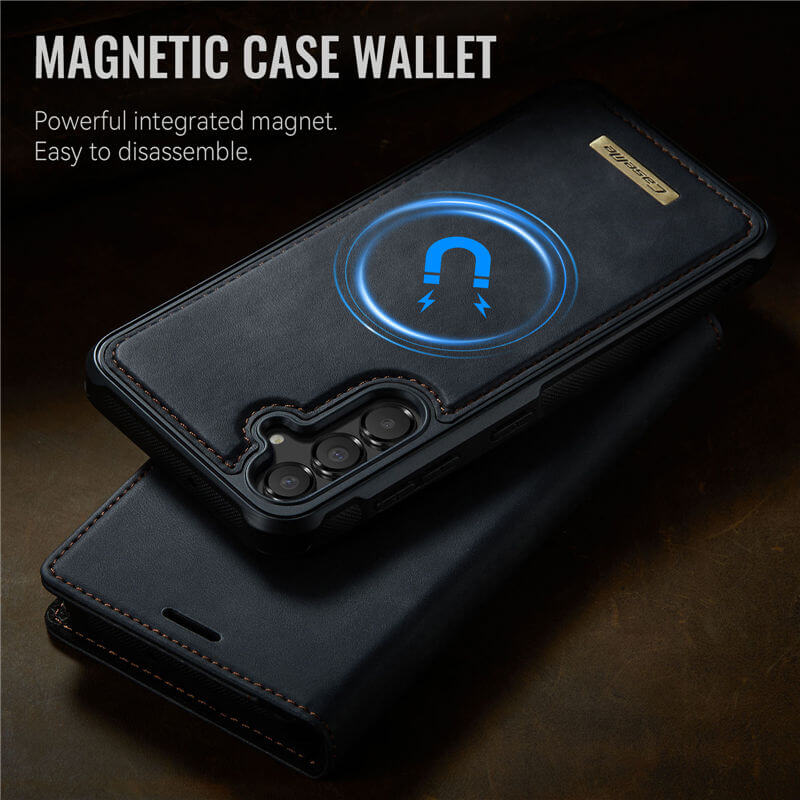 CaseMe Samsung Galaxy A55 2-in-1 Magnetic Wallet Case