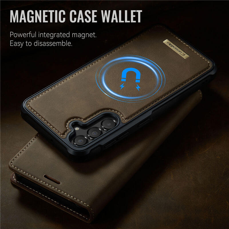 CaseMe Samsung Galaxy A35 2-in-1 Magnetic Wallet Case
