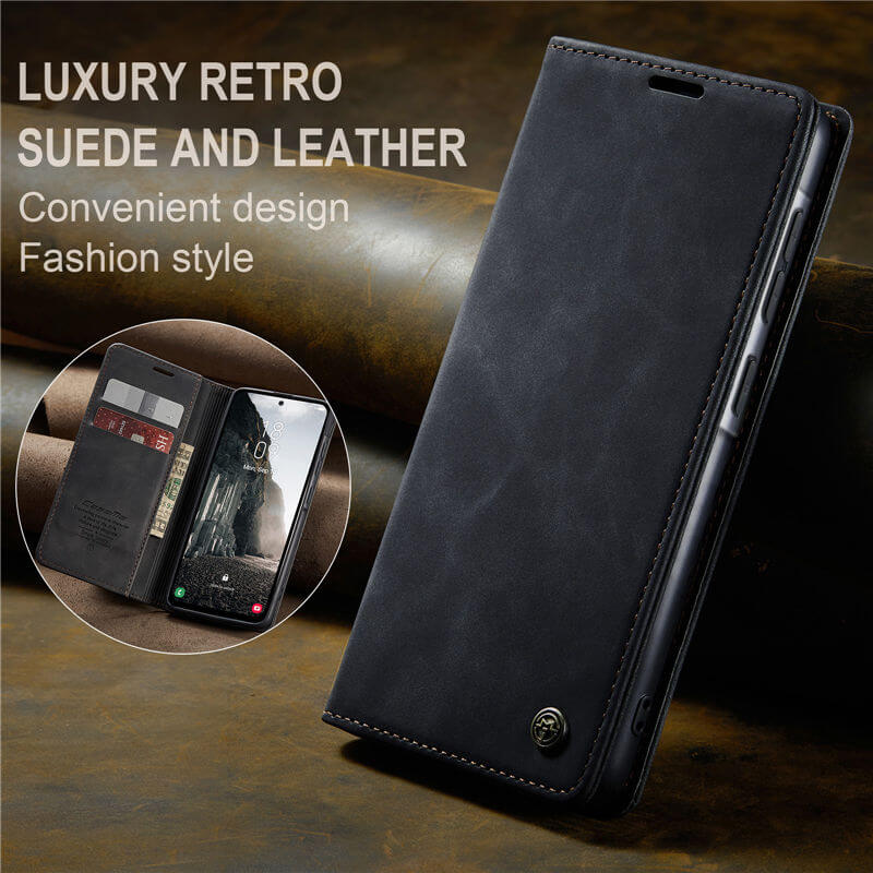 CaseMe Samsung Galaxy A36 5G Wallet Suede Leather Case