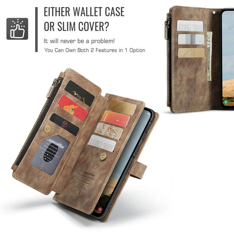 CaseMe Samsung Galaxy A36 5G Wallet Case with Wrist Strap