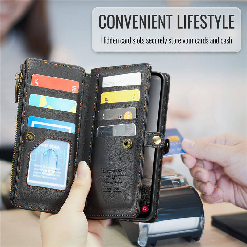 CaseMe Samsung Galaxy A36 5G Wallet RFID Blocking Crossbody Phone Case
