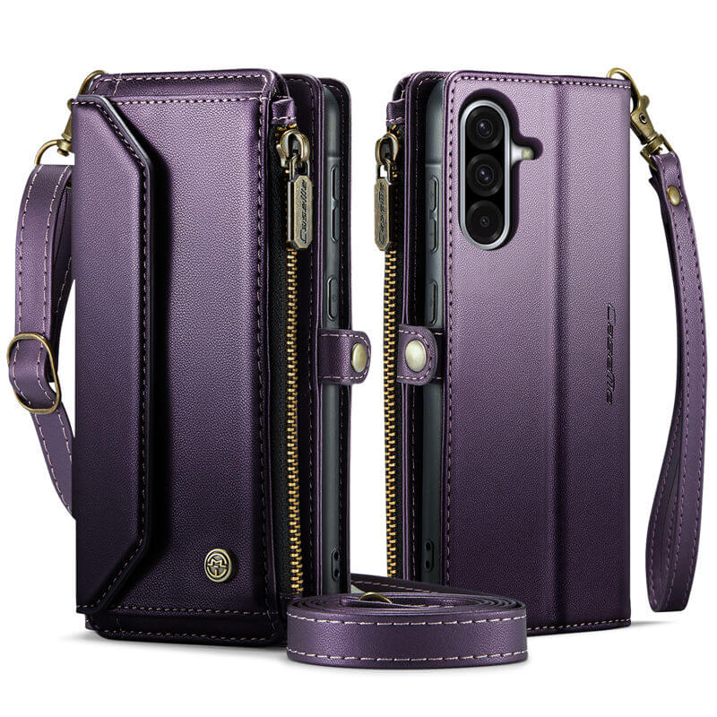 CaseMe Samsung Galaxy A56 5G Wallet RFID Blocking Crossbody Phone Case