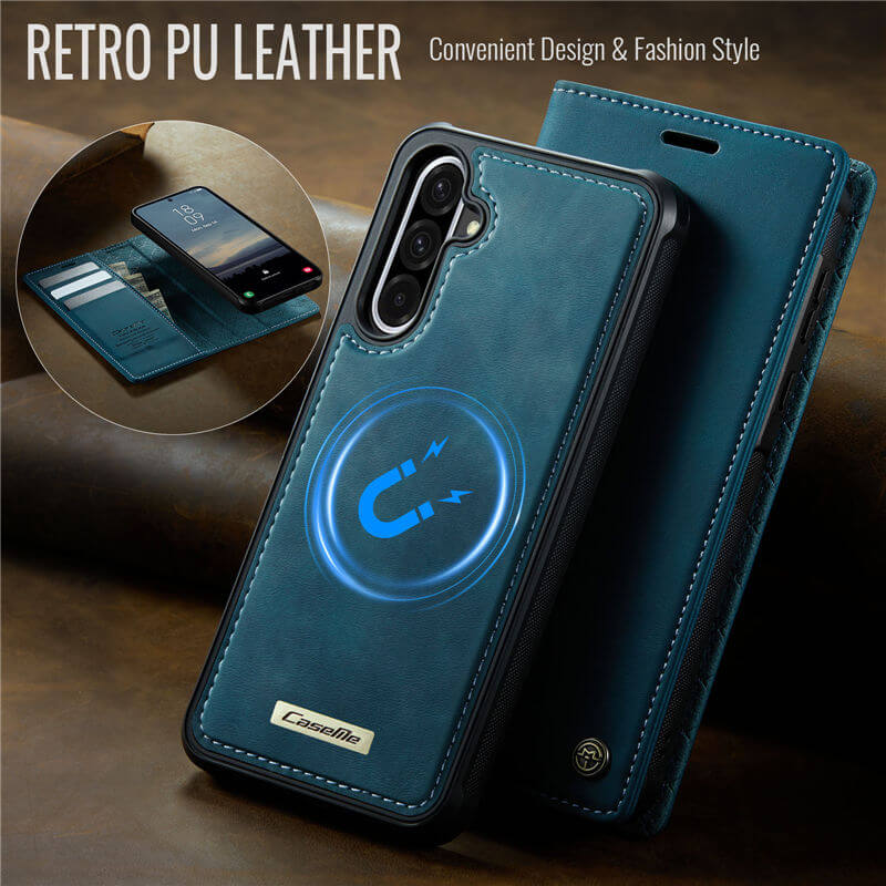 CaseMe Samsung Galaxy A36 5G 2-in-1 Magnetic Wallet Case