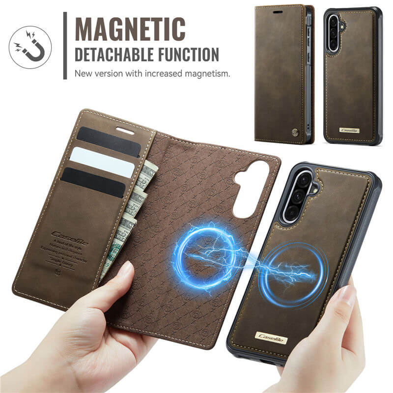 CaseMe Samsung Galaxy A36 5G 2-in-1 Magnetic Wallet Case