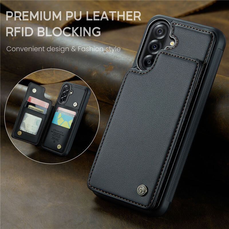 CaseMe Samsung Galaxy A36 5G RFID Blocking Card Holder Case