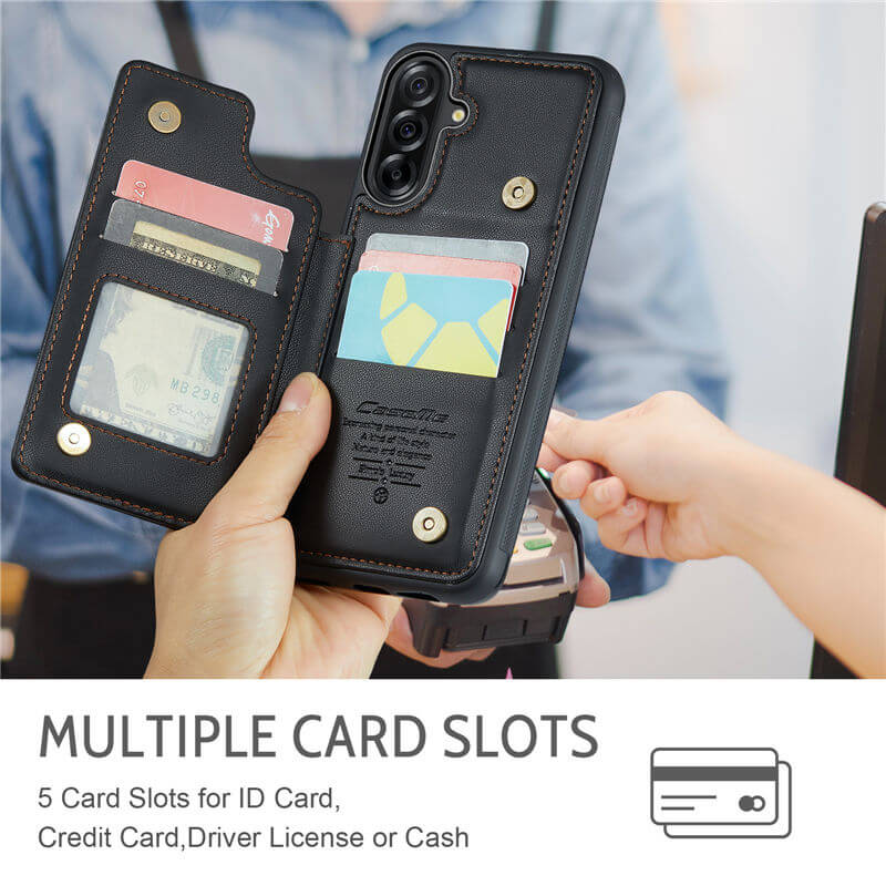 CaseMe Samsung Galaxy A36 5G RFID Blocking Card Holder Case