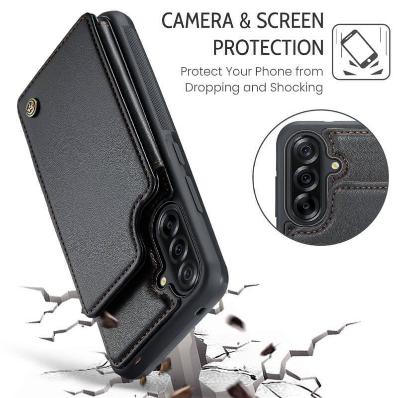 CaseMe Samsung Galaxy A36 5G RFID Blocking Card Holder Case