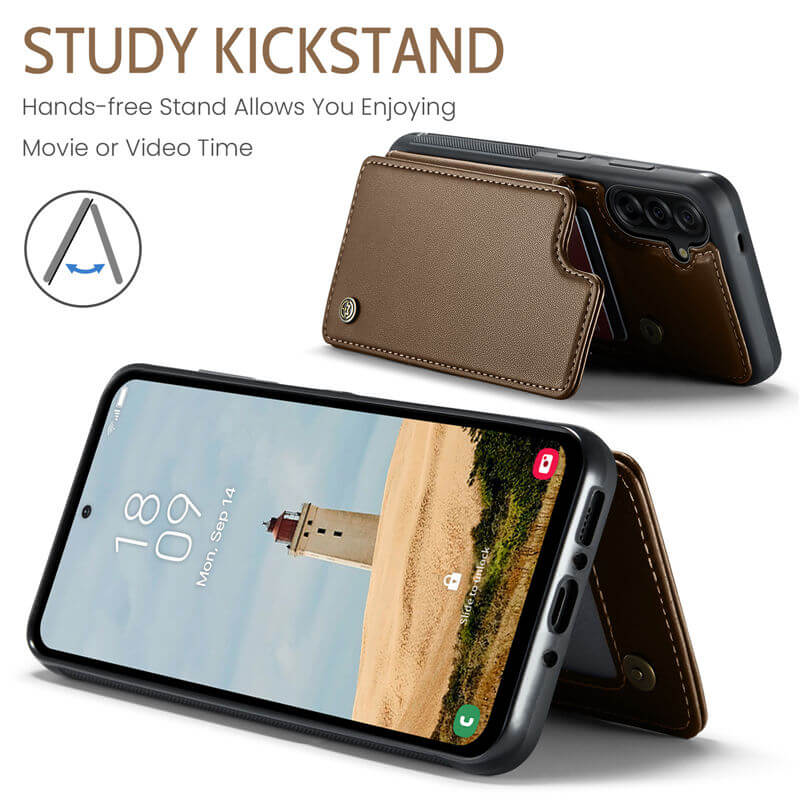 CaseMe Samsung Galaxy A36 5G RFID Blocking Card Holder Case