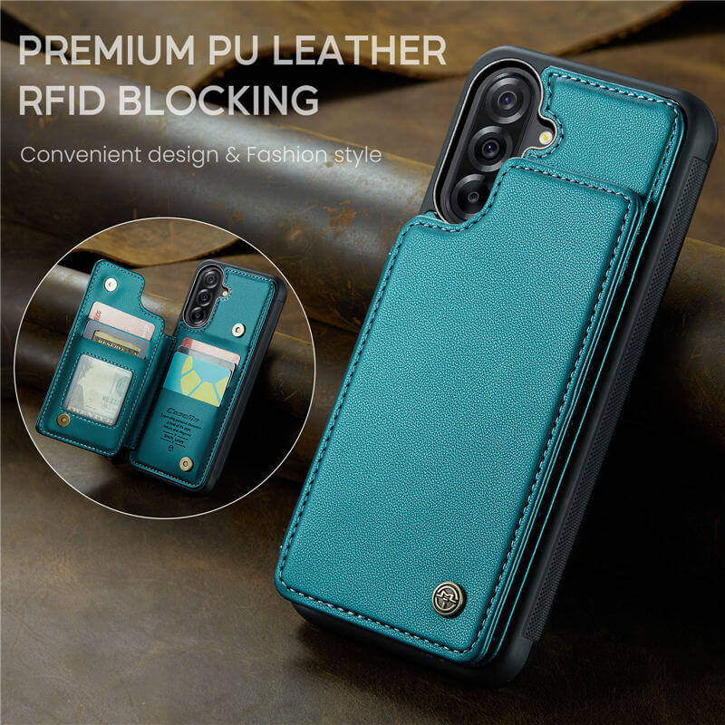 CaseMe Samsung Galaxy A36 5G RFID Blocking Card Holder Case